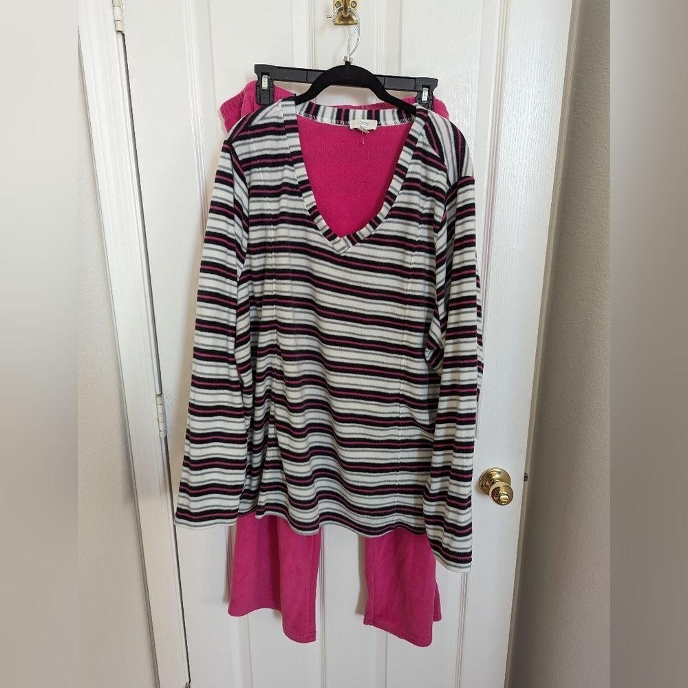 Women's intimate essentials fleece loungewear set size 3X‎